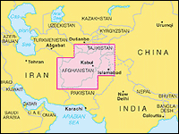 Afghanistan - Map - Carte - Karten