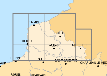Carte - Nord Pas de Calais 1:100000 - IGN