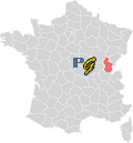 Jura - 39 - Carte de France