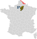 Nord - 59 - Carte de France