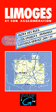 Plan de Limoges