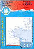 Carte marine : Ile de Groix  Belle-Ile
