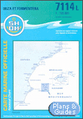 Carte marine : Ibiza et Formentera