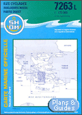 Carte marine : les Cyclades