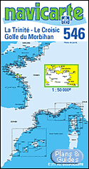 La Trinit - Le Croisic - Golfe du Morbihan - Carte marine 