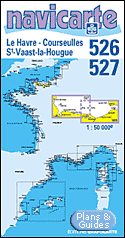 Le Havre St Vaast La Hougue - Carte marine 