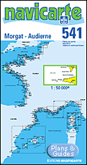 Morgat - Audierne - Le Raz de Sein - Carte marine 