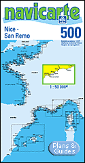 Nice - San Remo - Carte marine 