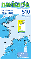 Port Leucate - Valras - Gruissan - Carte marine 