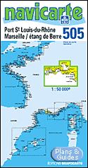 Port St Louis - Marseille - Etang de Berre - Carte marine 