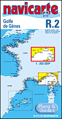 R 2 Golfe de Gnes - Hyres - Calvi - Ile d'Elbe - Carte marine 