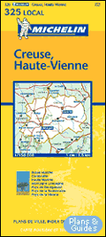 Creuse, Haute-Vienne 1/150 000 - carte routire - Landkarte - road map  - - Karten Frankreich - carte di tutta la Francia  - mapa sobre Francia - map of France  - Carte routire 