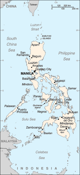 Philippines map