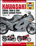 Kawasaki ZX 900, 1000 & 1100