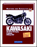Kawasaki ZR 550 und ZR 750 Zephyr. 4 Zylinder 1990 bis 1997