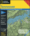 Tennessee topographic map