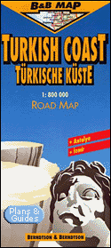 Turkish coast 1:800 000