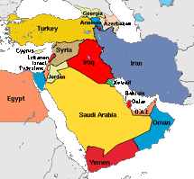 Middle East - Moyen-Orient - Medio Oriente - 