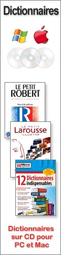 Dictionnaire sur CD - Franais - Dictionnaires sur CD pour PC et Macintosh - DVD